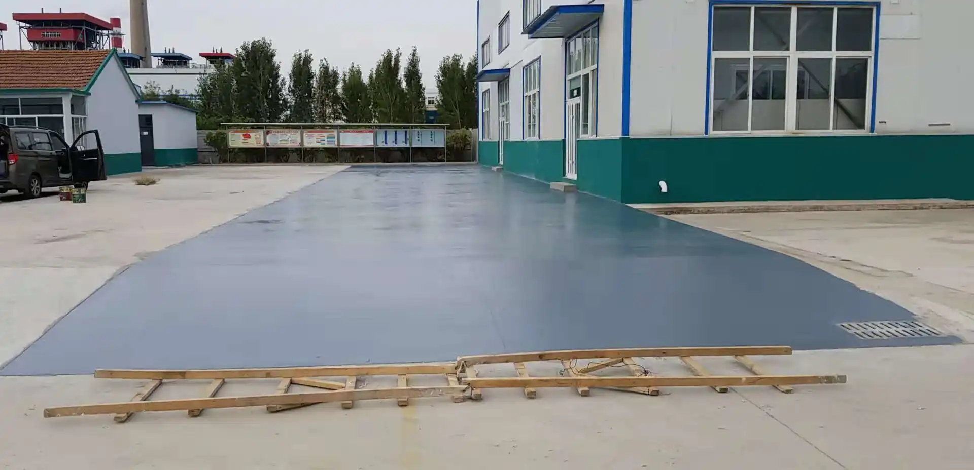 虹口车间厂房地坪漆修补翻新